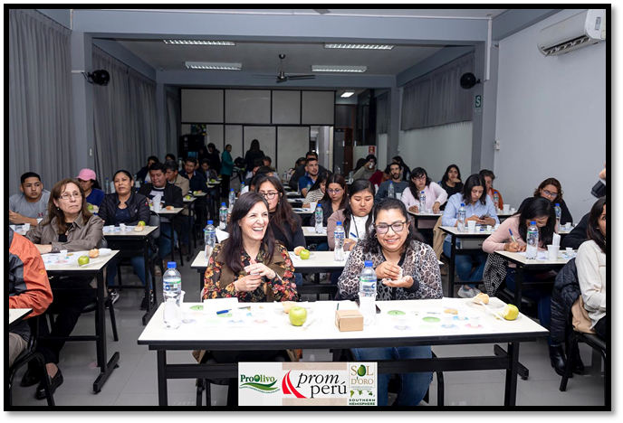 TALLER ESPECIALIZADO DE CATA  DE ACEITE DE OLIVA
